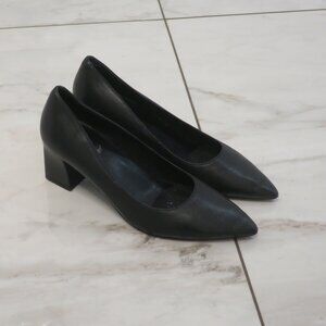 Black 2 inch heels- size 6